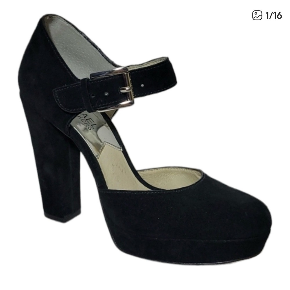 Women's MICHAEL Michael Kors Seude Platform Mary Jane Pumps